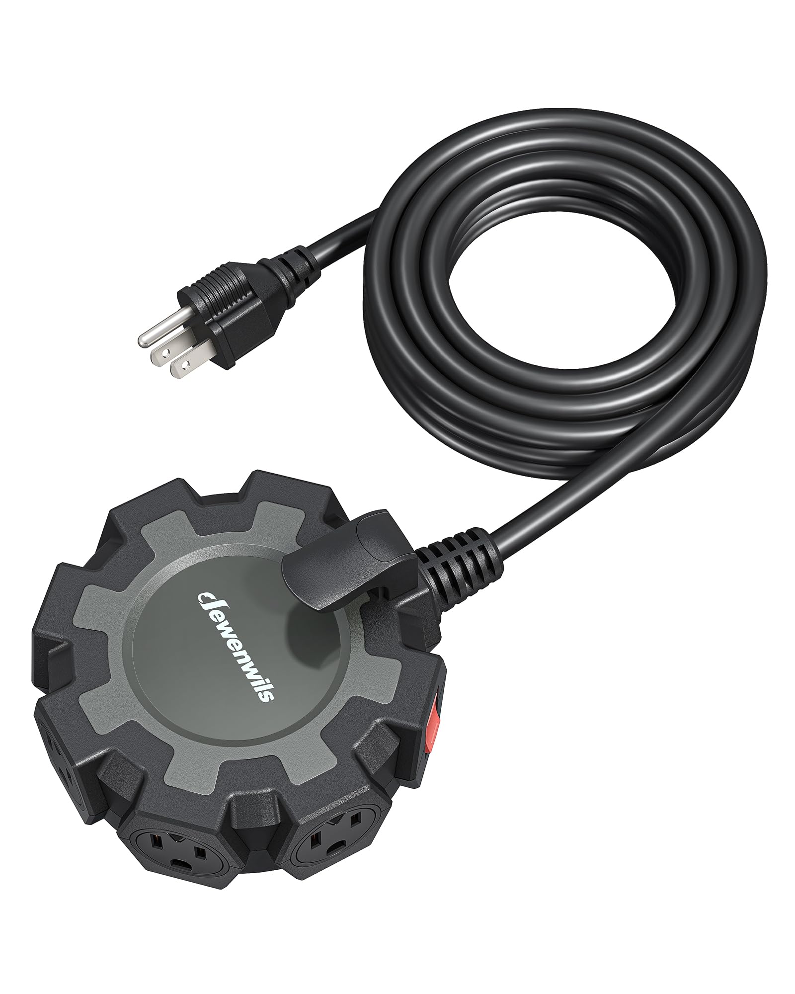 Amazon.com: DEWENWILS Industrial Power Strip with 6-Outlet Power